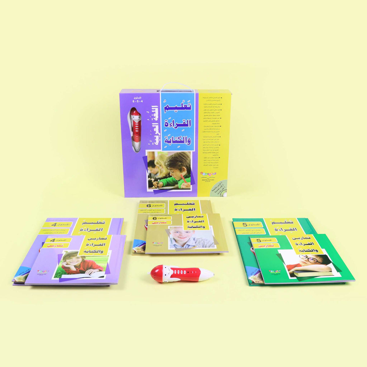Teaching Reading And Writing With A Talking Pen Level 4-5-6 4 Books with 3 Activity Discs