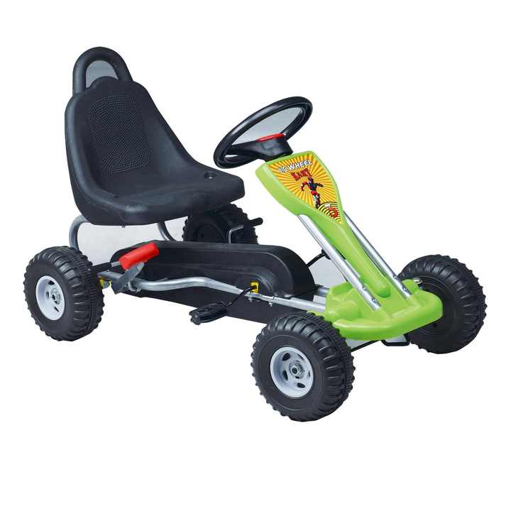 Kids Pedal Go Kart Green