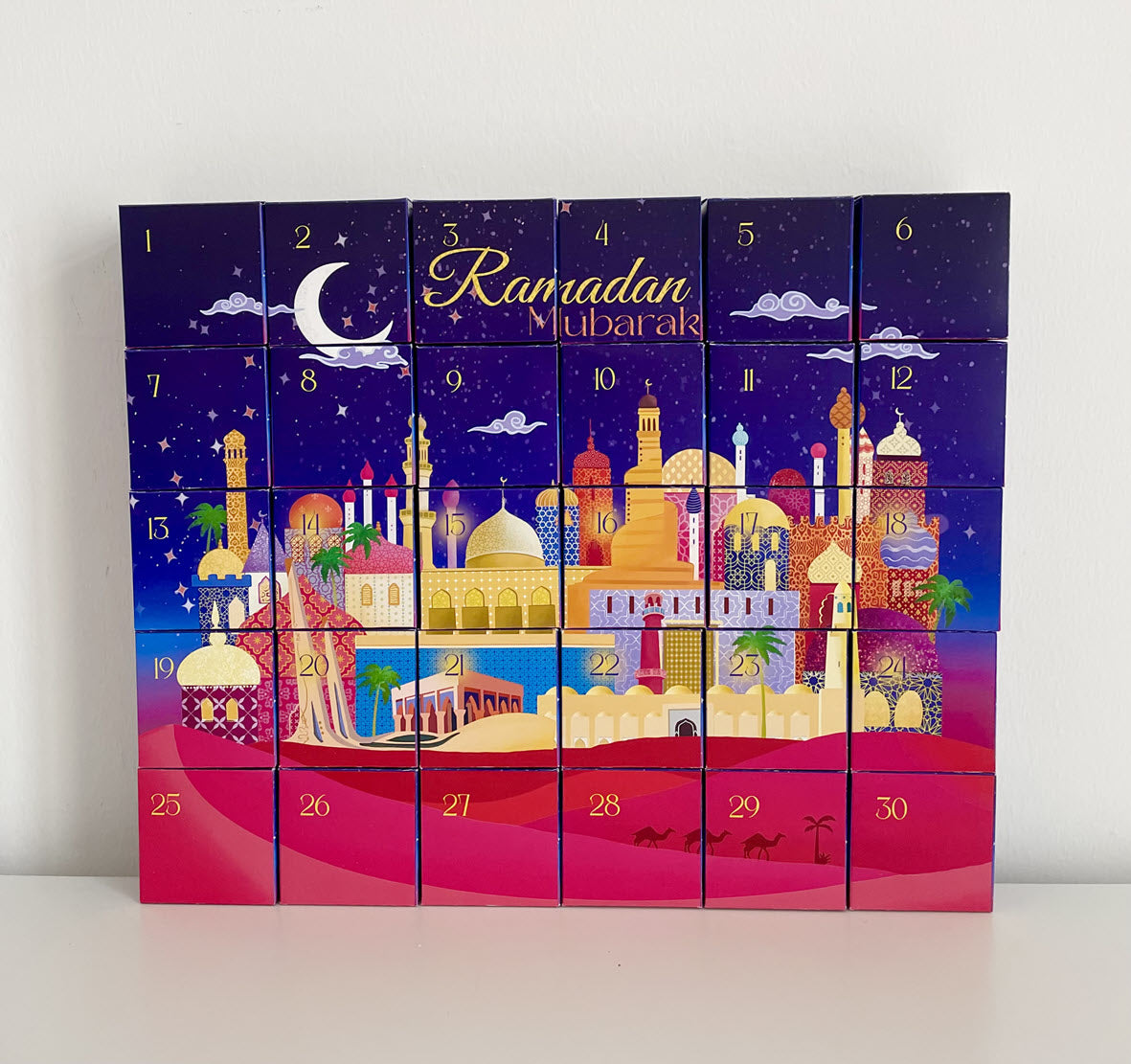 Ramadan Advent Boxes Mosque Theme