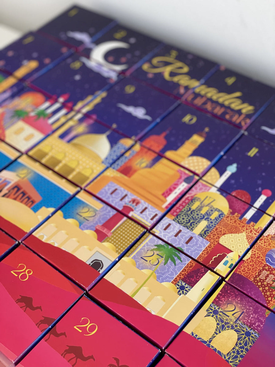 Ramadan Advent Boxes Mosque Theme
