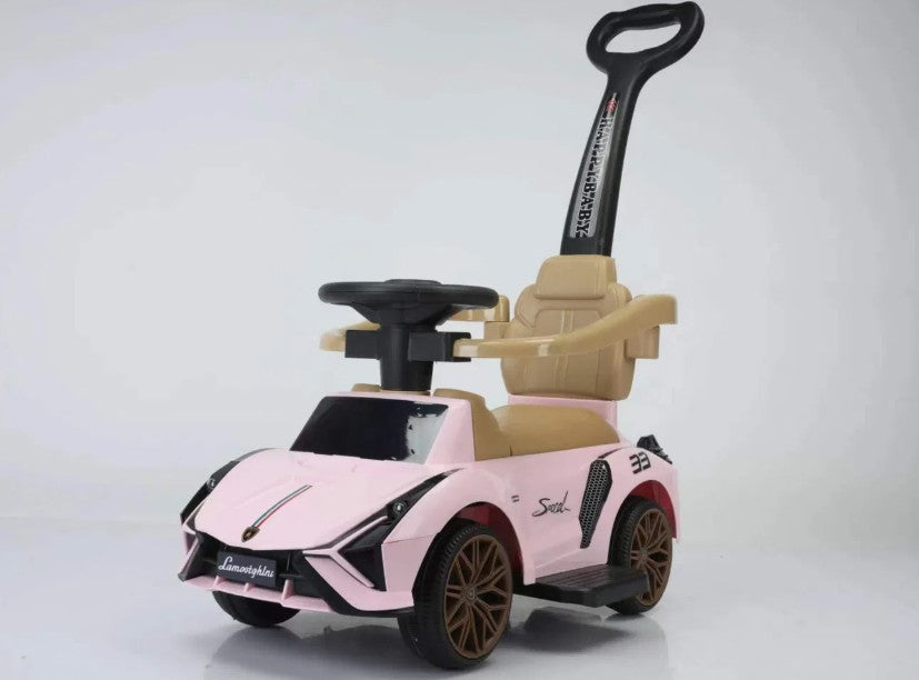 Ride On Pushing Car with Light and Music Pink