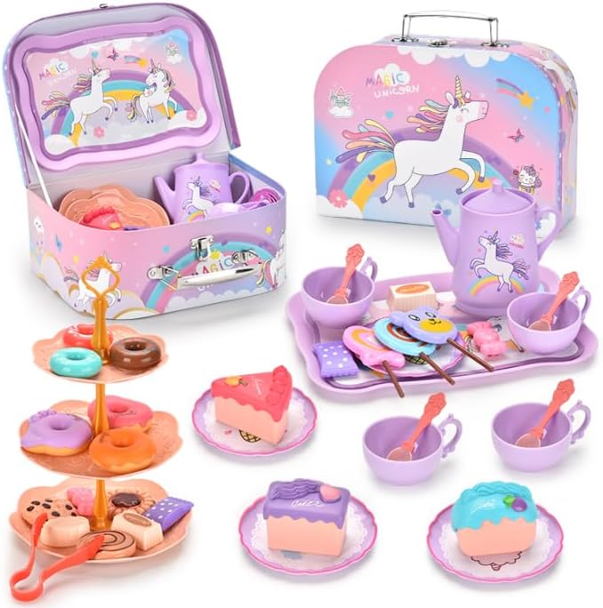 Unicorn Tea Party Set  44Pcs
