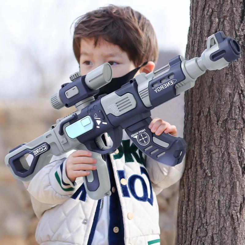 Combined Plastic Gun With Sound And Light