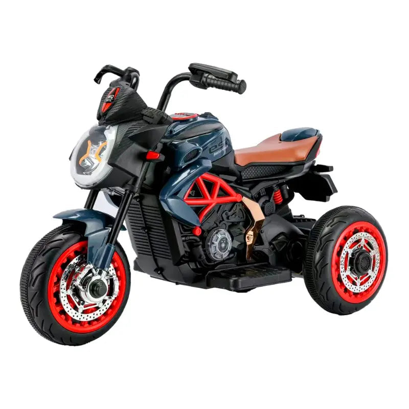Orbic Kids Electric Battery Operated Ride On Bike 12v Blue