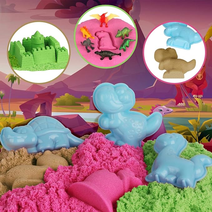 Dinosaur Play Sand Kit