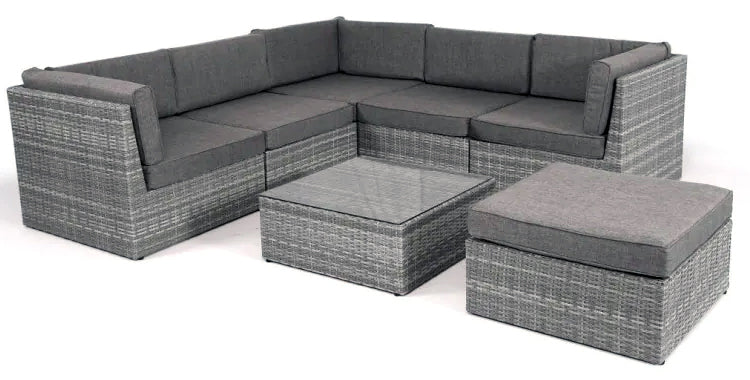 Alto Sofa Set Light Grey