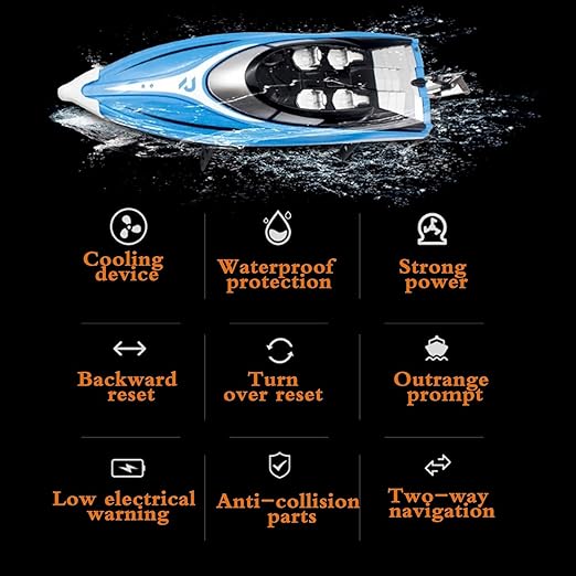 Radio Remote Controlled High Speed Racing Boat