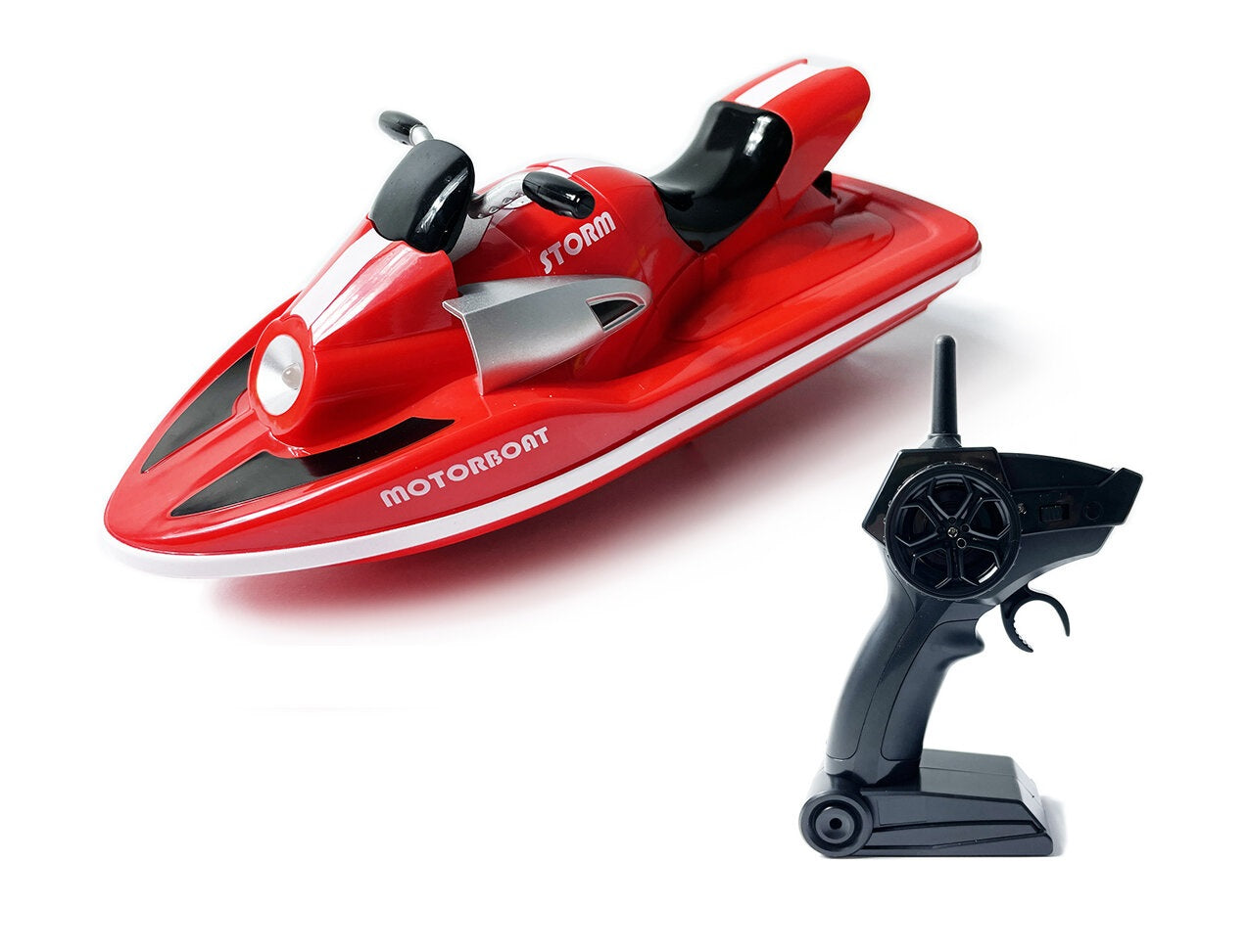 Remote Control Dual Motor Led Racing Boat