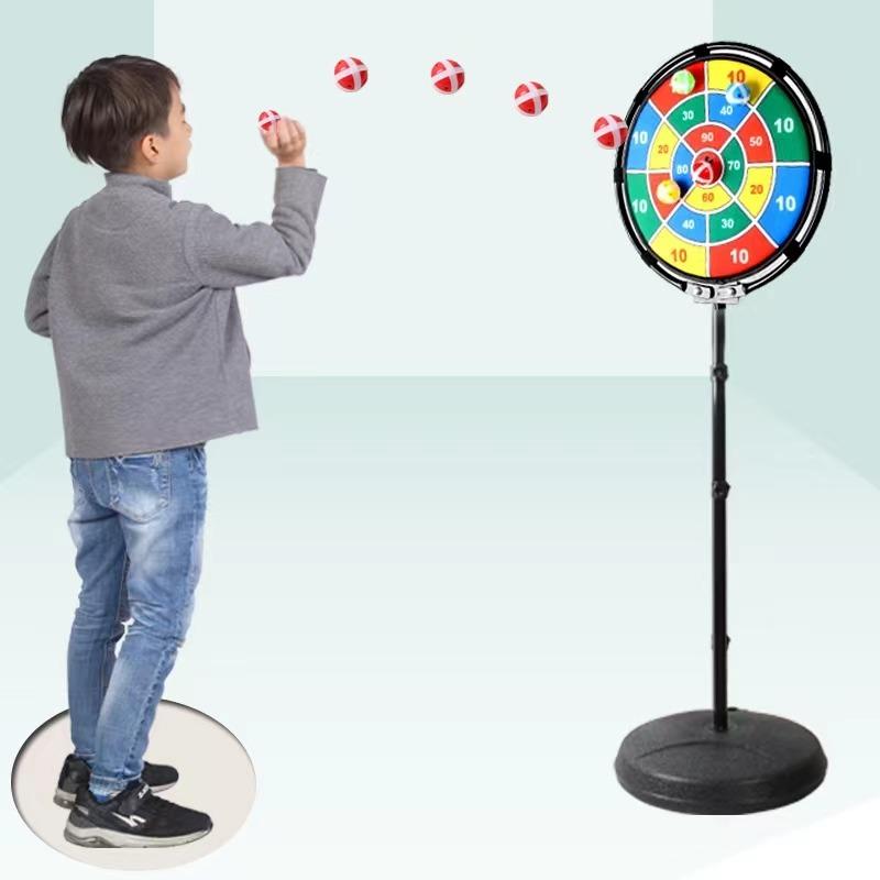 Set of 2 in 1 Basketball Dartboard Game Shield
