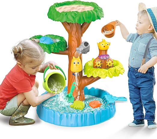 Kids Toy 4 in 1 Outdoor Sand and Water Play Table Beach