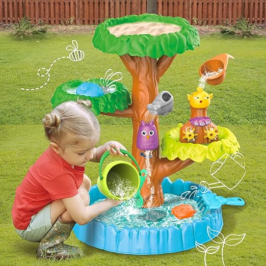 Kids Toy 4 in 1 Outdoor Sand and Water Play Table Beach