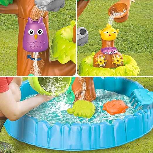 Kids Toy 4 in 1 Outdoor Sand and Water Play Table Beach