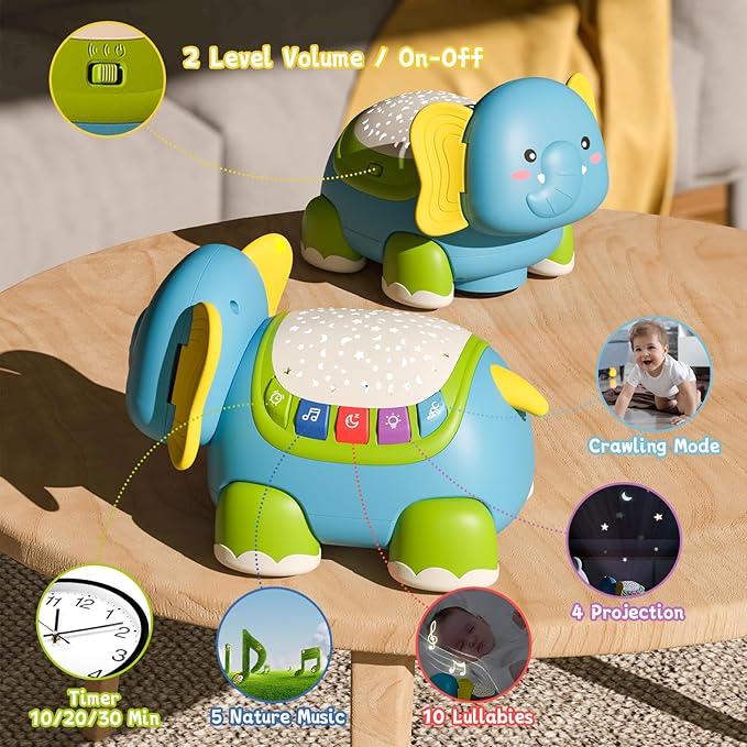 Crawling Toys For Baby With Remote Control