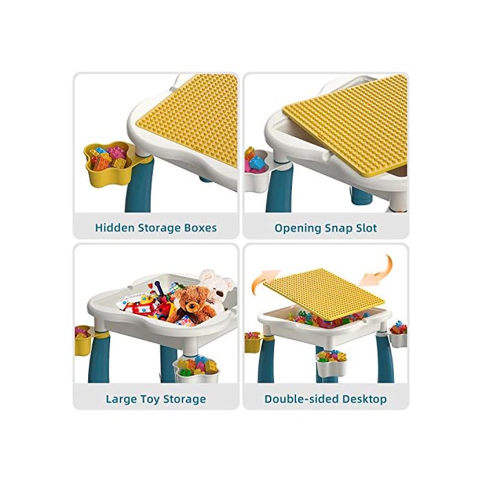Large Building Block Table and Chair