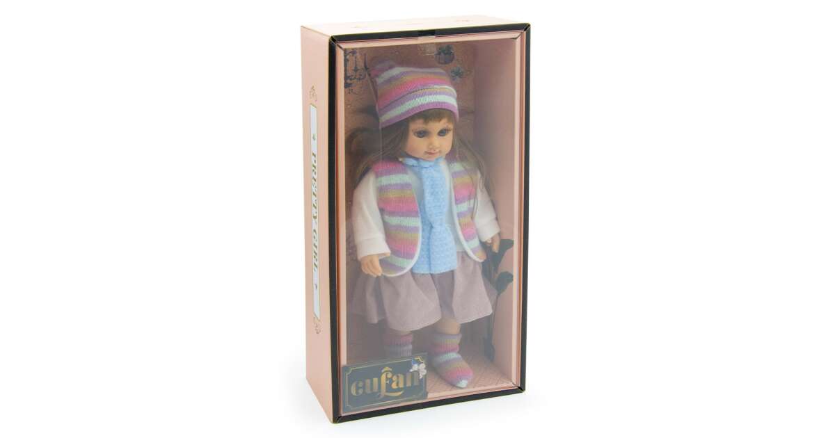 Legend Cotton Doll with Clothes and Colorful Hat Realistic Doll 40 cm