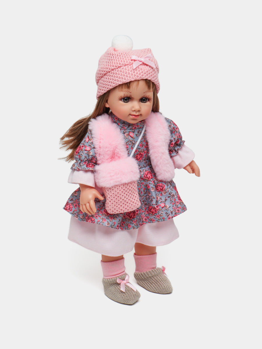 Legend Cotton Floral Doll Dress Up Doll 40 cm