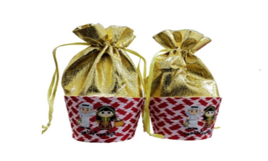 Garangao Bag Red and White Assorted