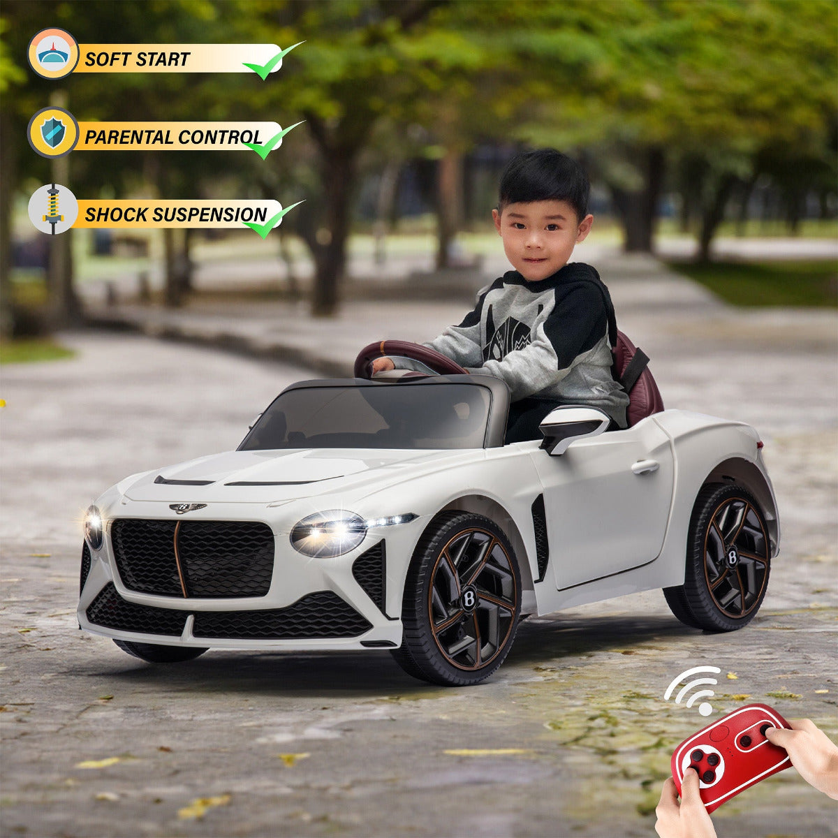 Bentley Bacalar 12V Ride on Car for Kids with Remote Control