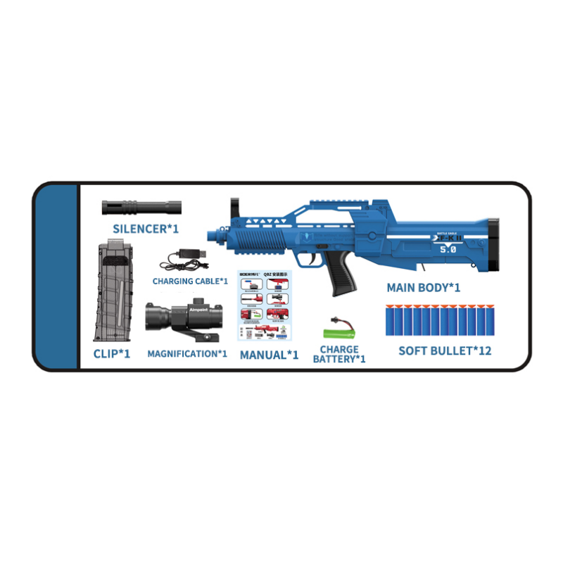 QBZ Soft Bullet Emitter Blue