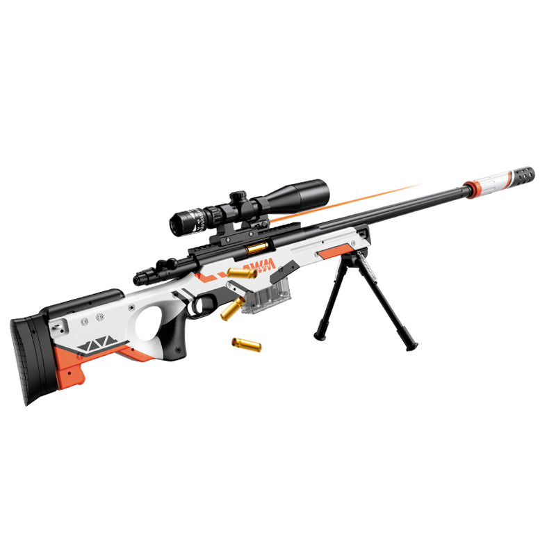 AWM Soft Bullet Sniper White