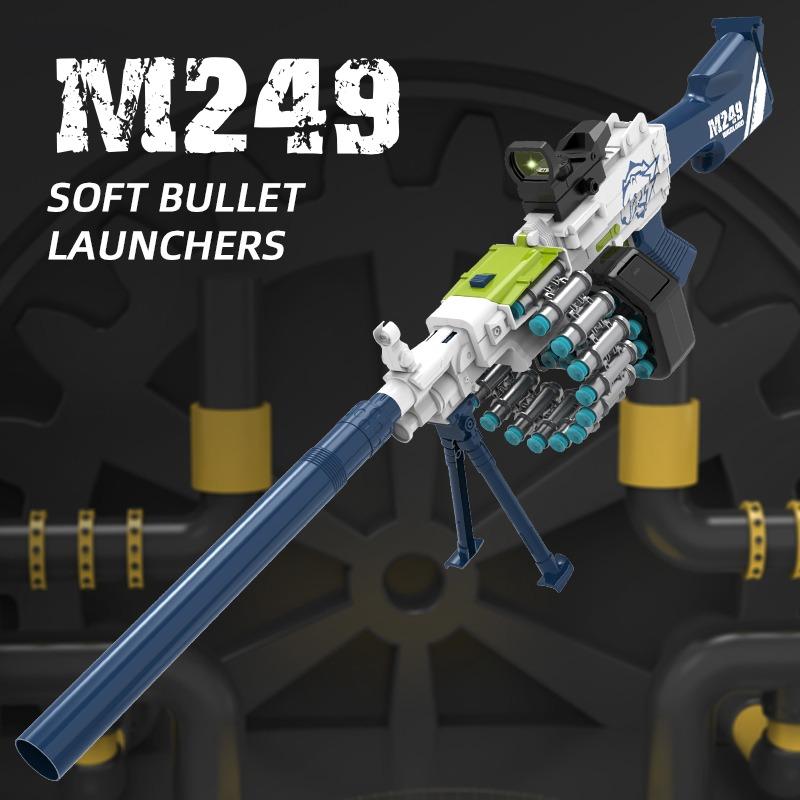 M249 Manual Pull Soft Bullet Rifle