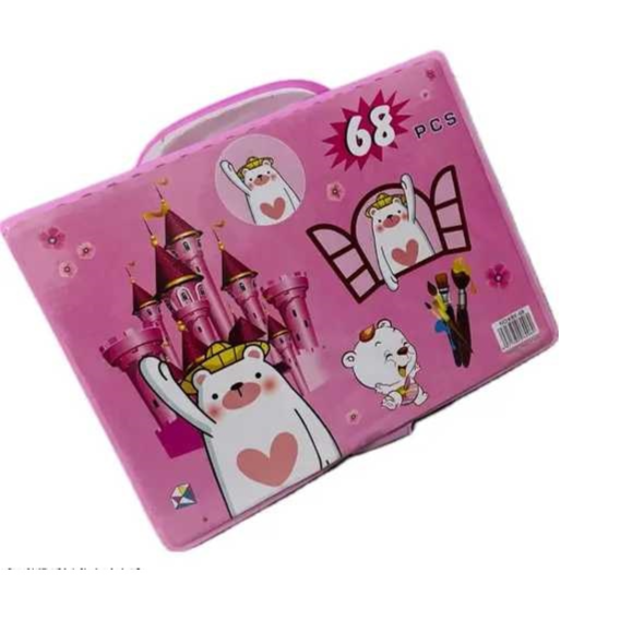 Kids Art Set Box 68 Pcs Assorted Assorted