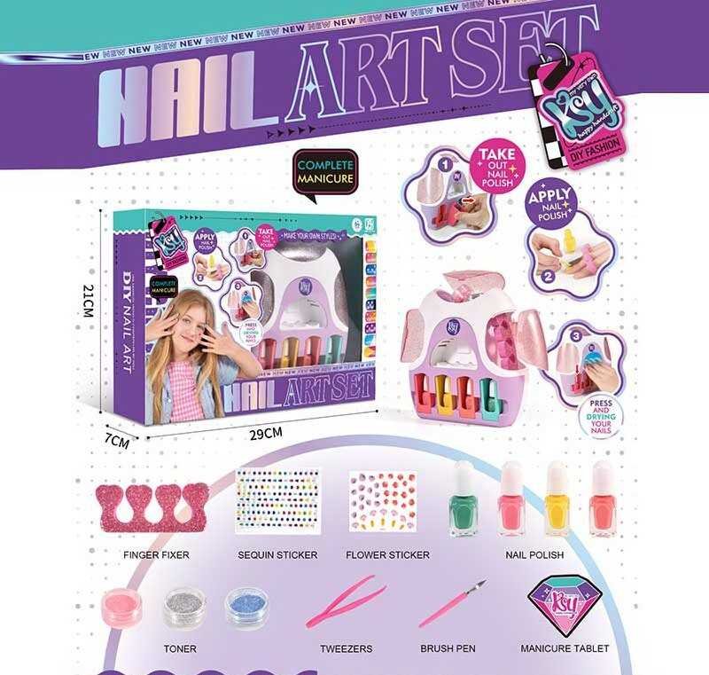 Kids Nail Art Tools Set