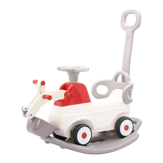 Orbic Kids Four In One Rocking Excavator Red