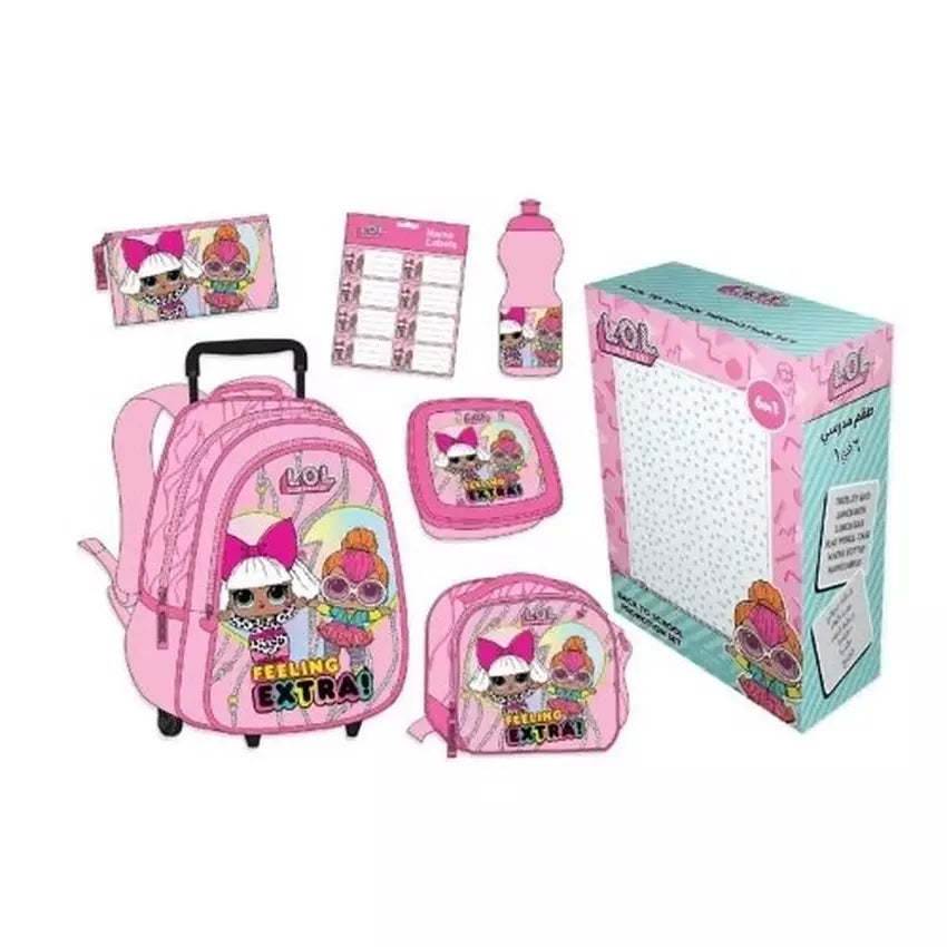 Lol Surprise 6 IN 1 TROLLEY SET 16inch