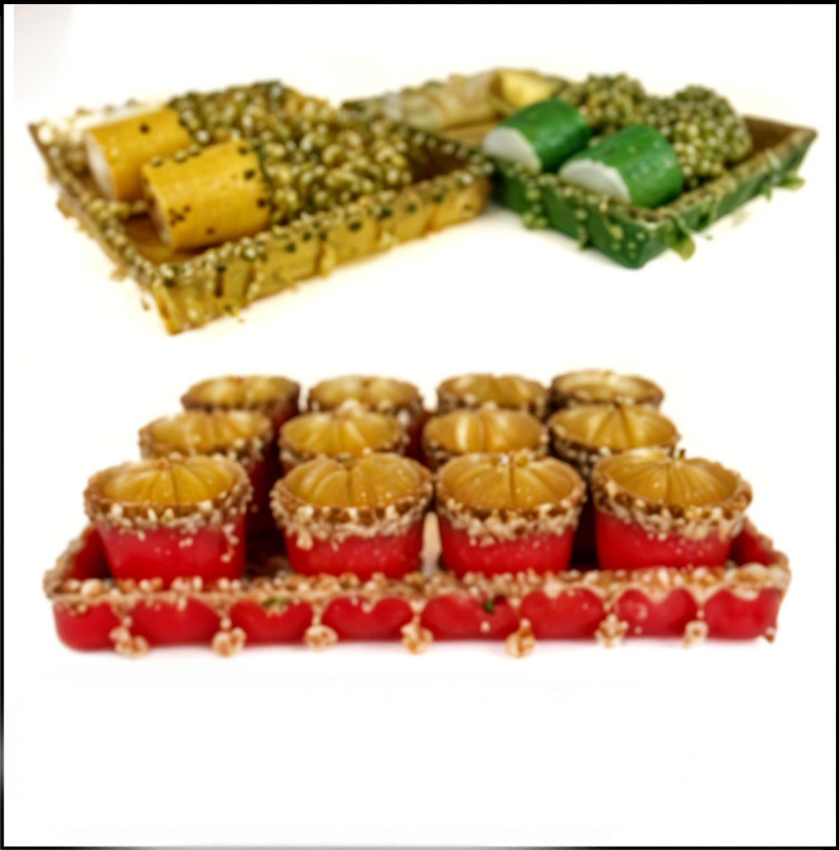 Ramadan Gift Plate And Glass 13pcs