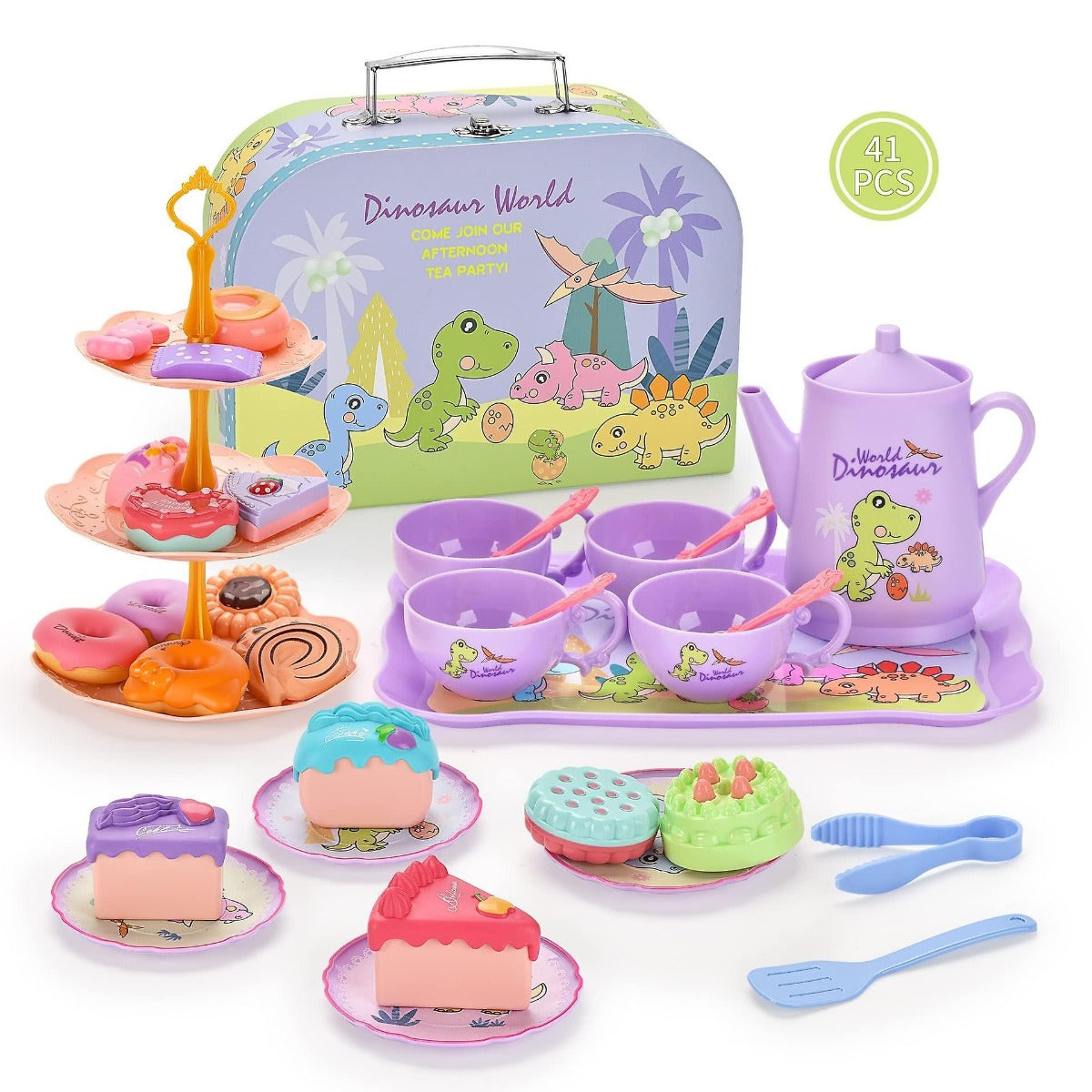 Dinosaur Toy Cup Play Set