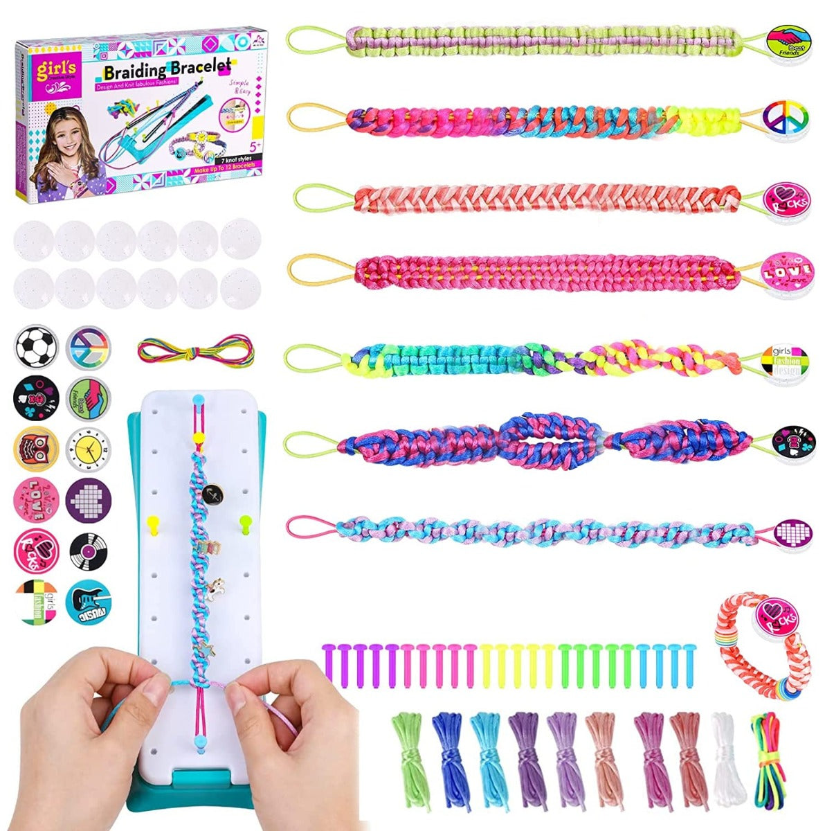 MBK Friendship DIY Bracelet Braiding Making Kit