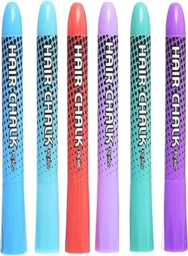Meidu Hair Chalks 6 Pcs