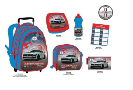 Mustang 6 In 1 Trolley Set 16inch
