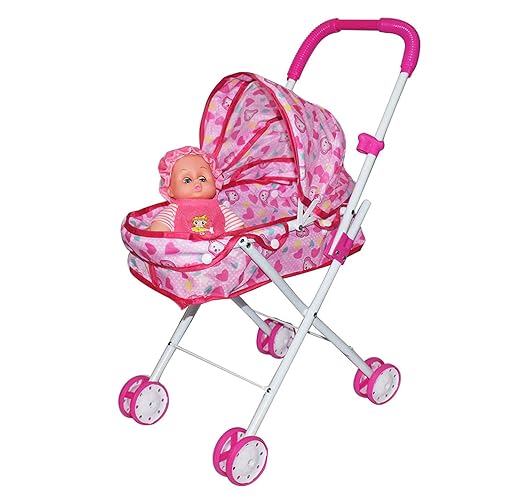 Mommys Baby Doll With Stroller