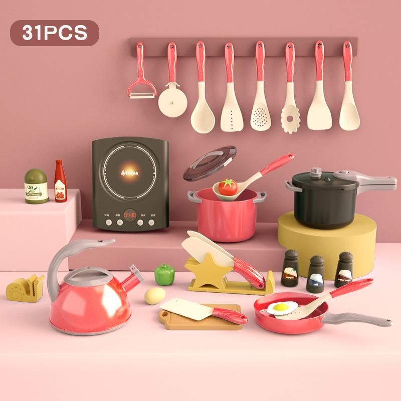 Happy Little Chef Pink 31 Pcs