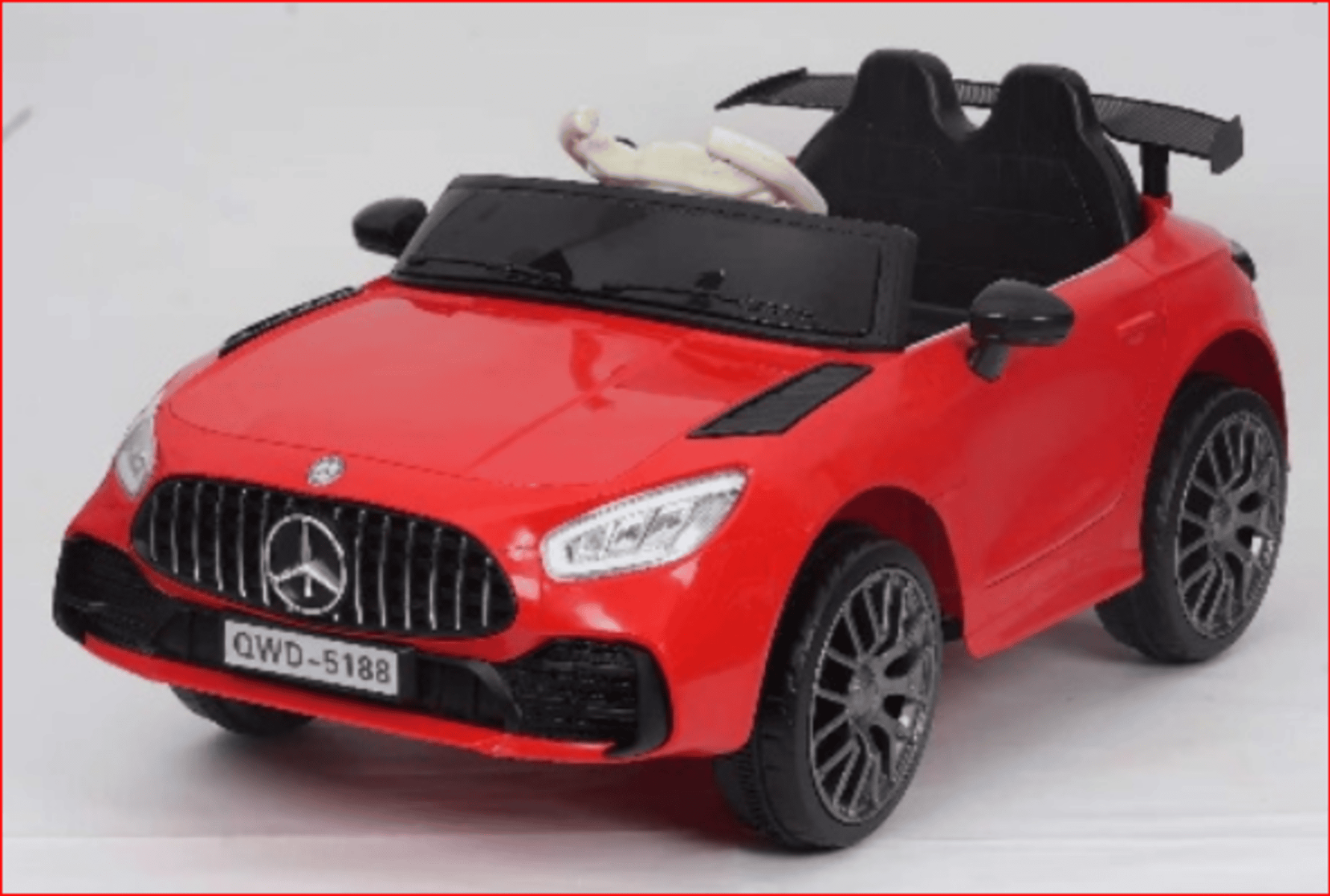 Mercedes 12V Battery Operated Ride On Car Red