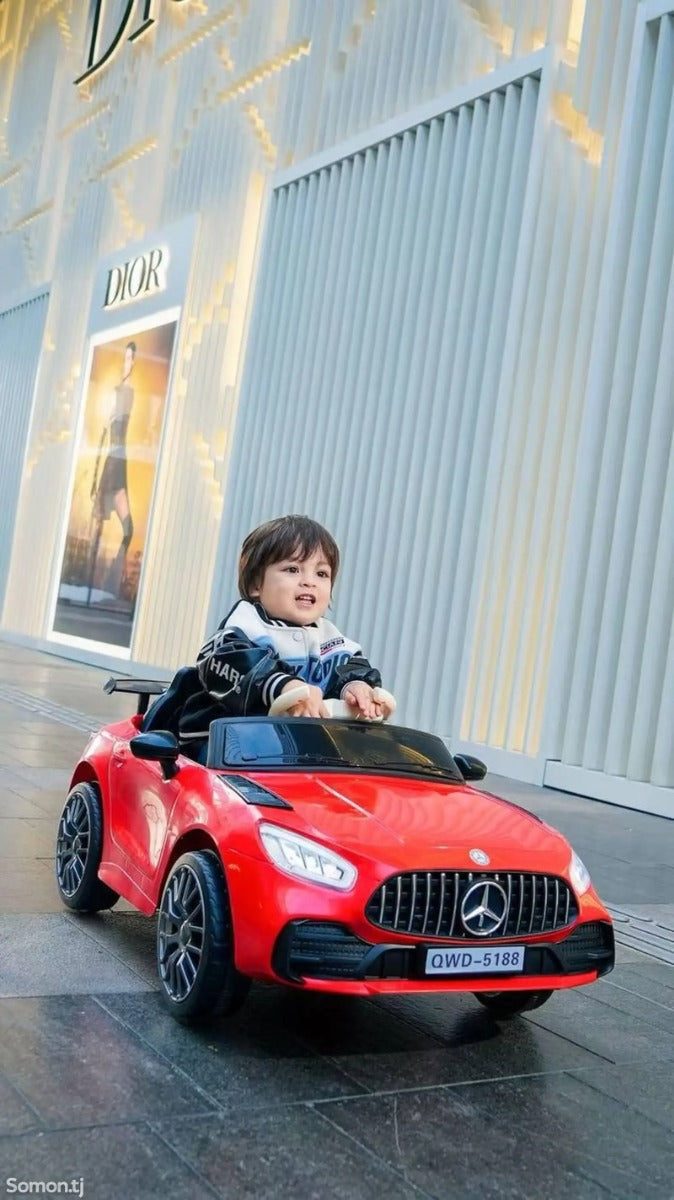 Mercedes 12V Battery Operated Ride On Car Red