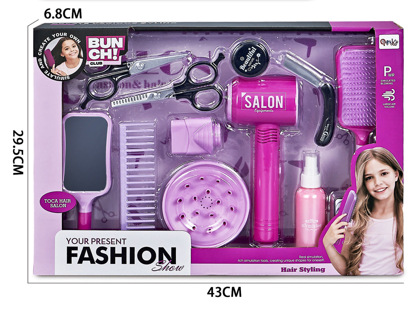 Beauty Saloon Playset 13pcs