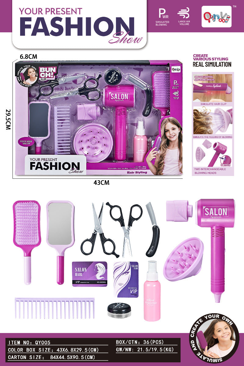 Beauty Saloon Playset 13pcs