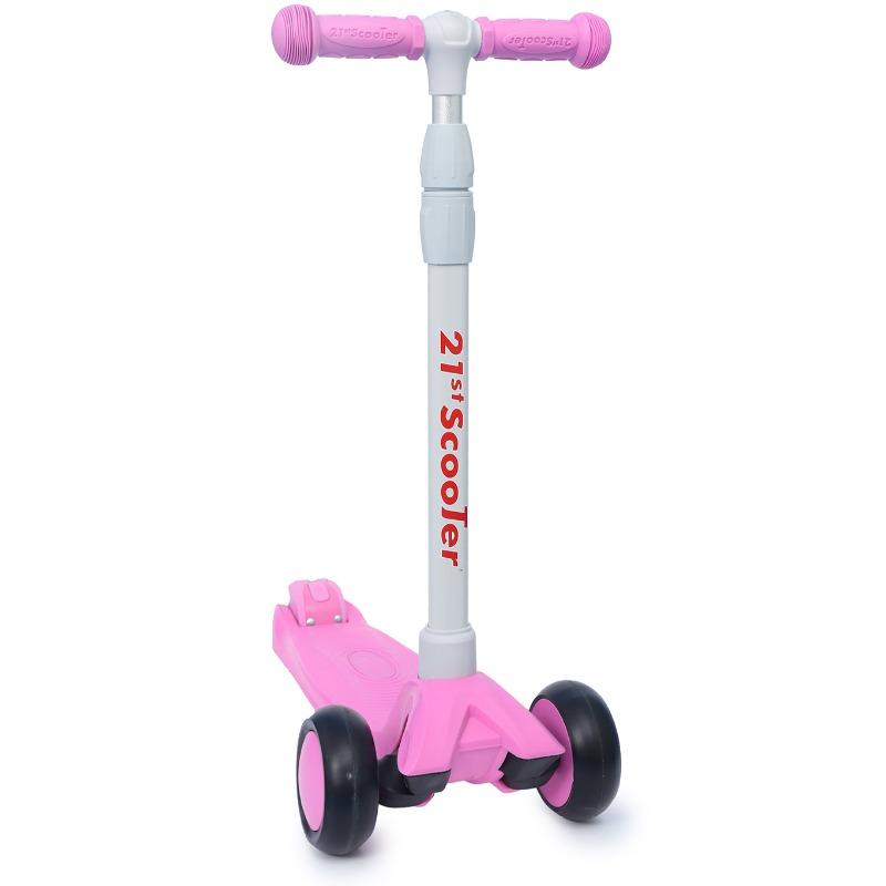 Ryin 3 Wheeled Twist Scooter Pink