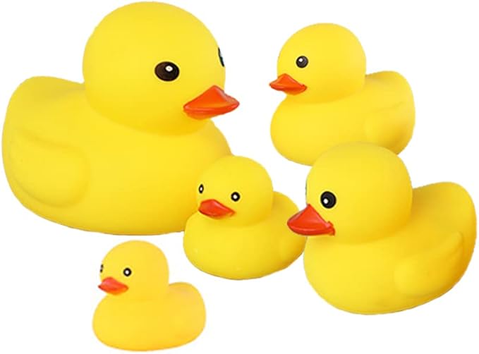 Squeaky Rubber Duck 5Pcs