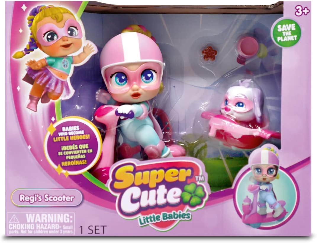 Supercute Babies Regi Scooter Playset