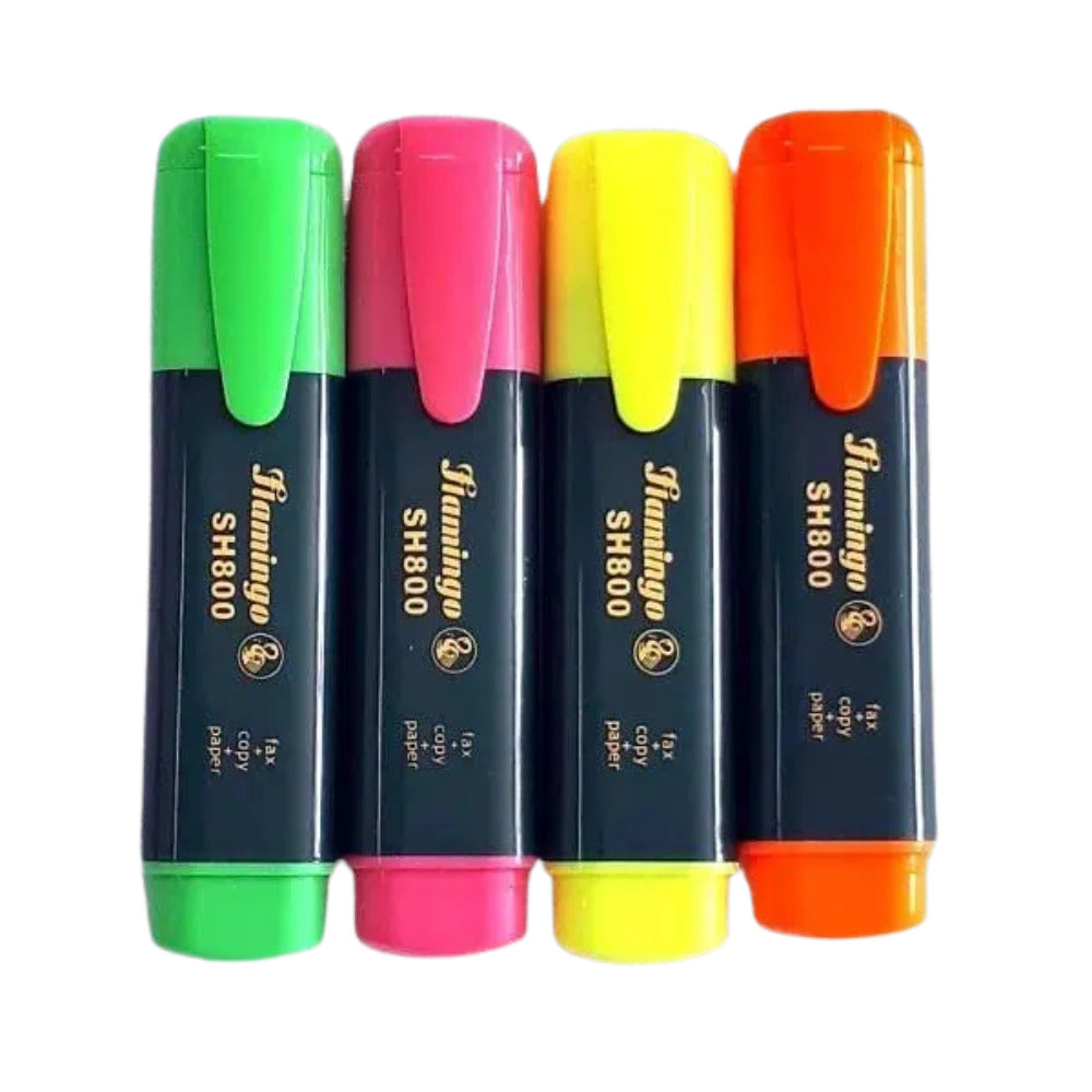 Flamingo Highlighter 4Pcs