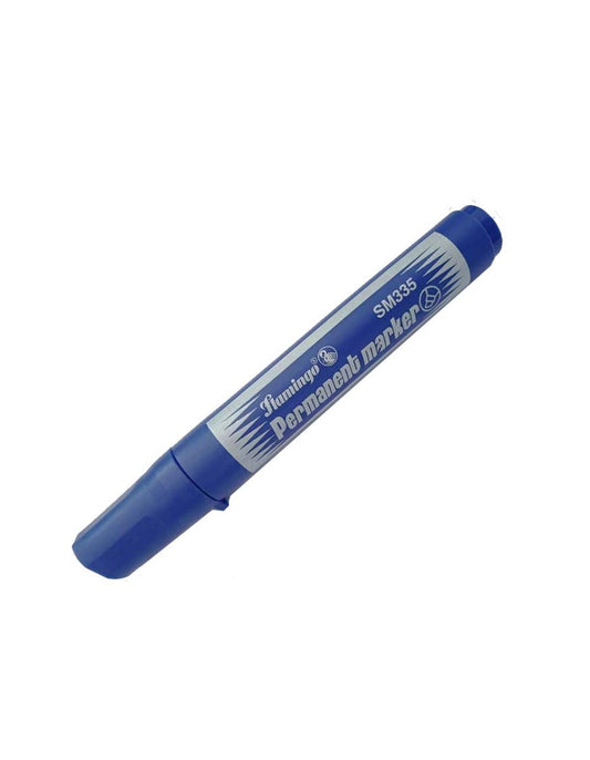 Flamingo Permanent Marker Chisel 10 Pcs