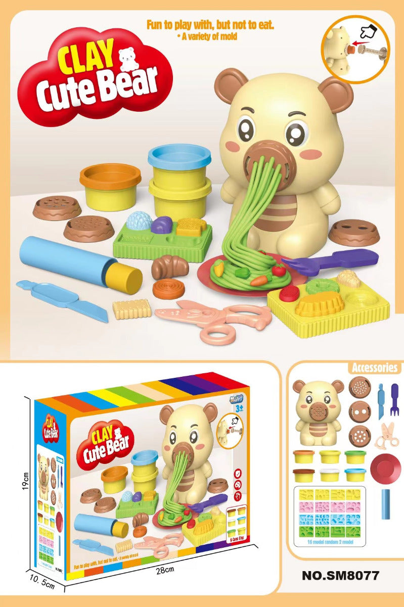 Little Clay And Cute Bear Putty Series