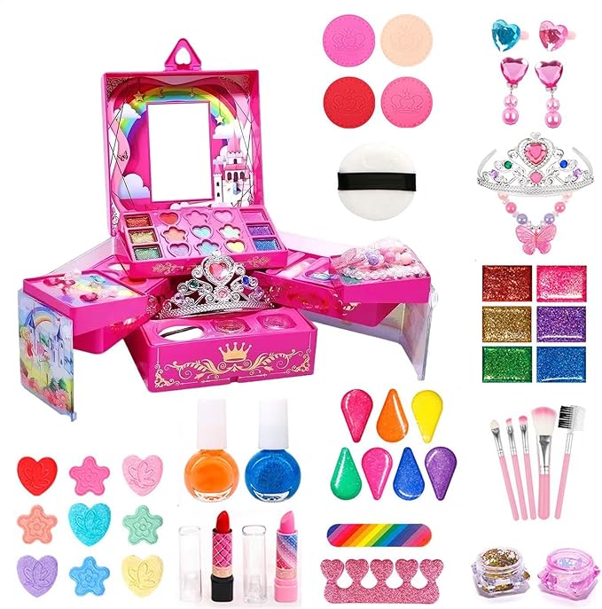 Dimaond Treasure Box Kids Makeup Set 22Pcs