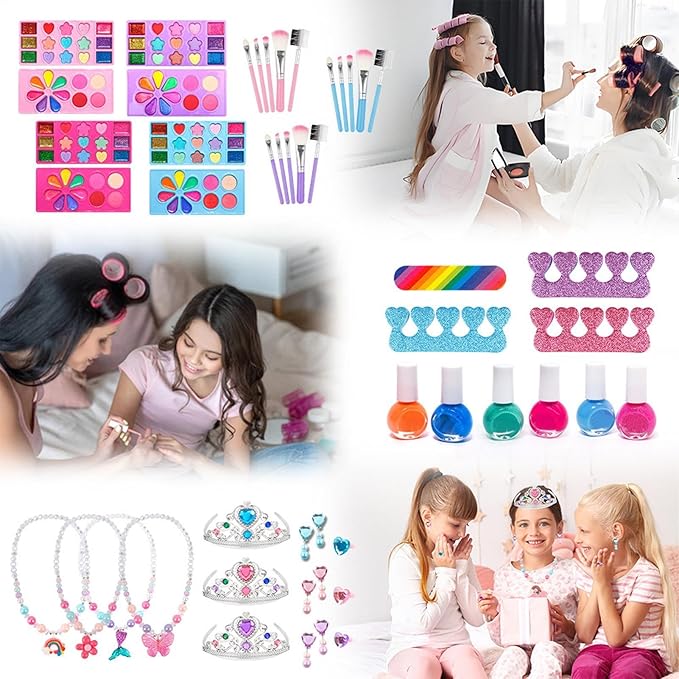 Dimaond Treasure Box Kids Makeup Set 22Pcs