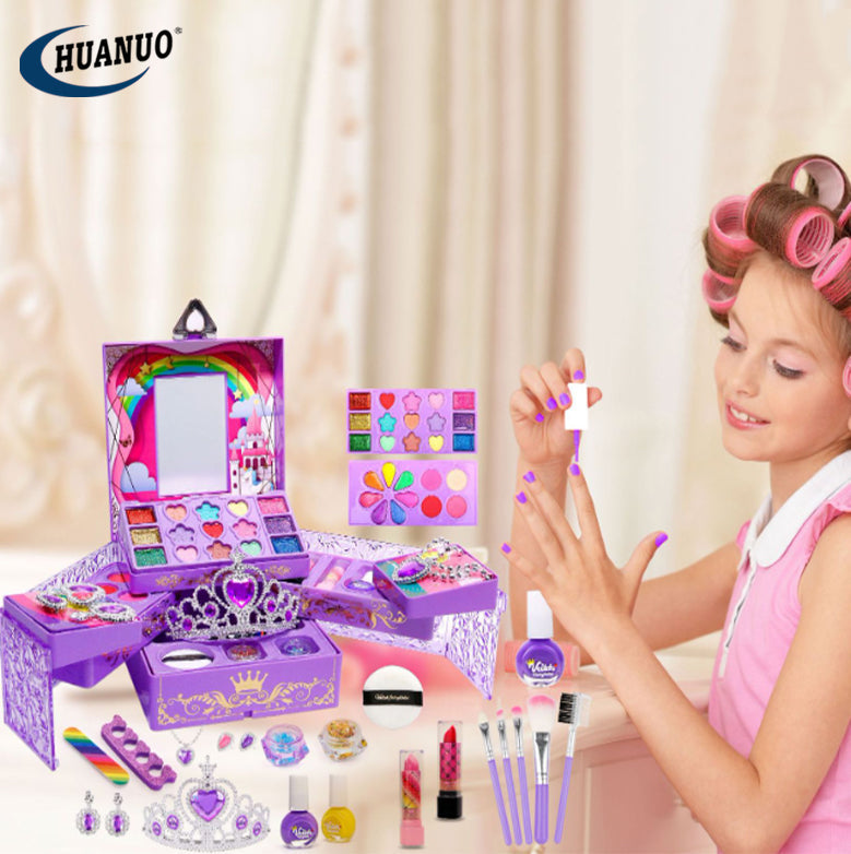 Diamond Treasure Box Purple Makeup Set 23 Pieces
