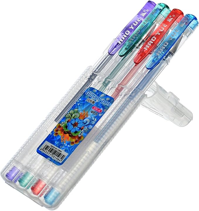 Glitter Ink Pen 4 Pens
